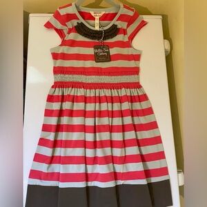 Matilda Jane Camp MJC size 8 Peppermint all knit lap dress NWT